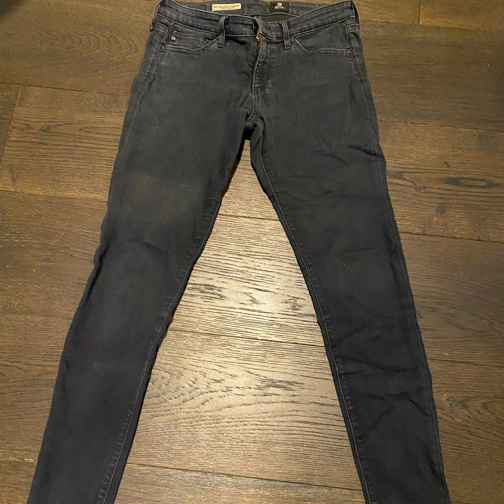 AG the Absolute Legging Extreme Skinny size 27R in faded black